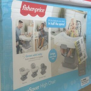 Fisher price space saver high chair